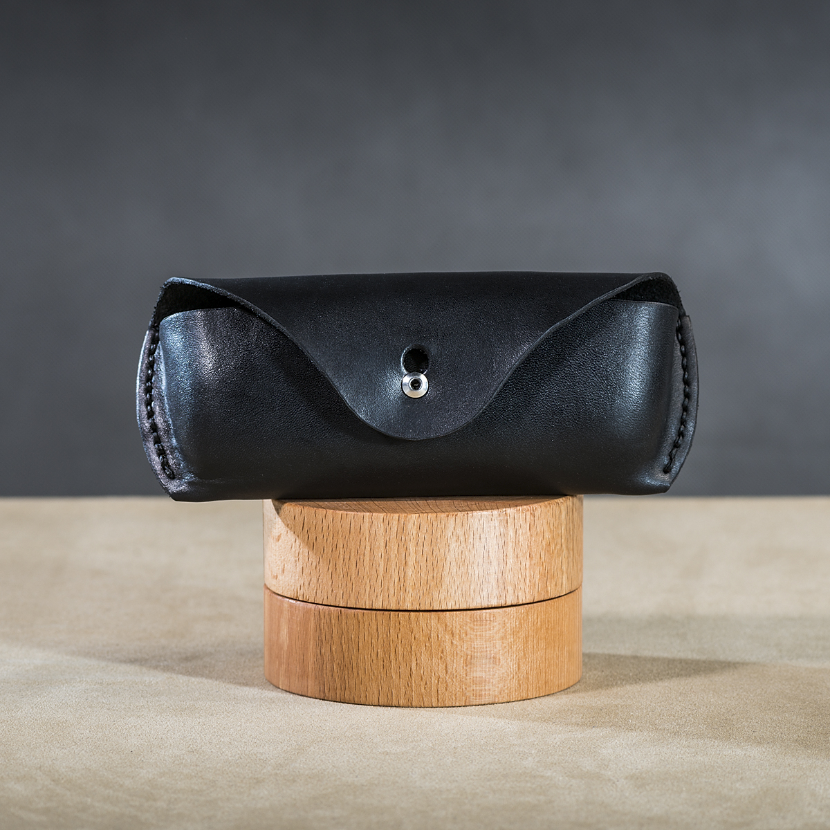 Leather spectacle cases Black 1.